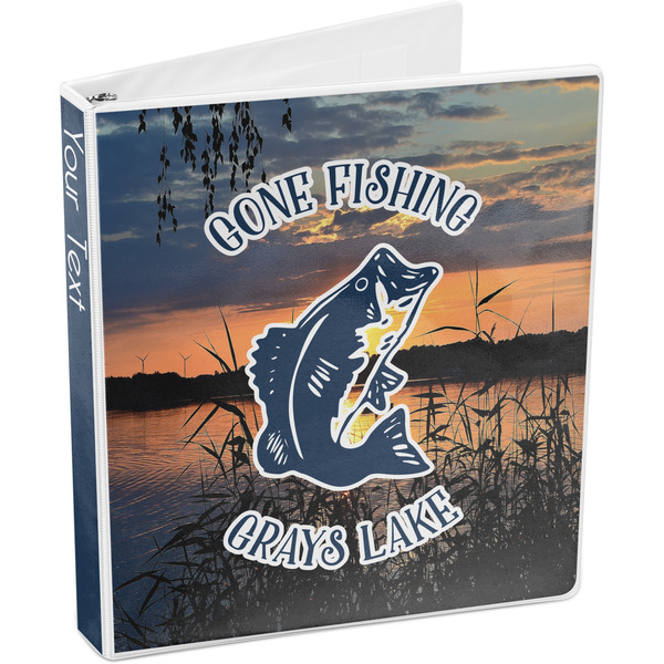 Gone Fishing 3-Ring Binder 3/4 - Main