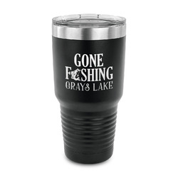 Gone Fishing 30 oz Stainless Steel Tumbler (Personalized)