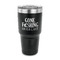 Gone Fishing 30 oz Stainless Steel Tumbler - Black - Single Sided (Personalized)