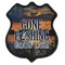 Gone Fishing 4 Point Shield