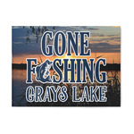 Gone Fishing 5' x 7' Indoor Area Rug (Personalized)