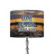 Gone Fishing 8" Drum Lamp Shade - Fabric (Personalized)
