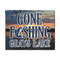 Gone Fishing 8' x 10' Indoor Area Rug (Personalized)