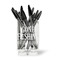 Gone Fishing Acrylic Pencil Holder - FRONT