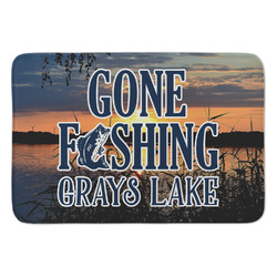 Gone Fishing Anti-Fatigue Kitchen Mat (Personalized)