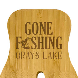 Gone Fishing Bamboo Salad Mixing Hand (Personalized)