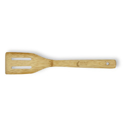 Gone Fishing Bamboo Slotted Spatula - Double Sided (Personalized)