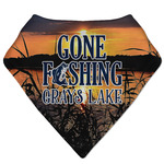Gone Fishing Bandana Bib (Personalized)