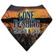 Gone Fishing Bandana Bib (Personalized)