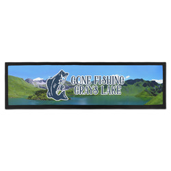 Gone Fishing Bar Mat - Large (Personalized)