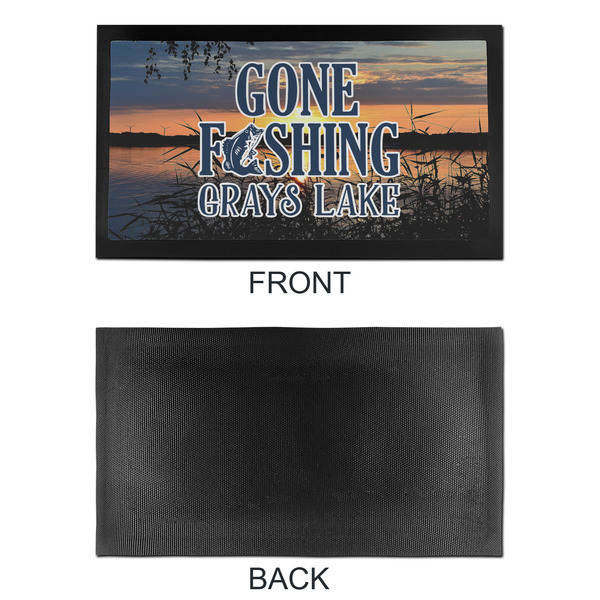 Gone Fishing Bar Mat - Small - APPROVAL