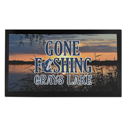 Gone Fishing Bar Mat - Small (Personalized)