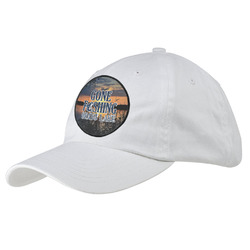 Gone Fishing Baseball Cap - White (Personalized)