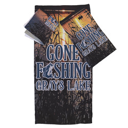 Gone Fishing Bath Towel Set - 3 Pcs (Personalized)