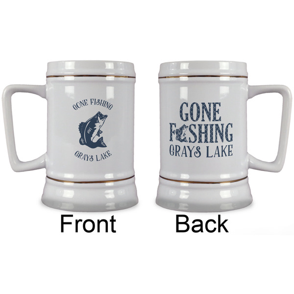 Gone Fishing Beer Stein - Approval