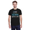 Gone Fishing T-Shirt - Black - Medium (Personalized)