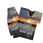 Gone Fishing Bottle Cooler (Personalized)