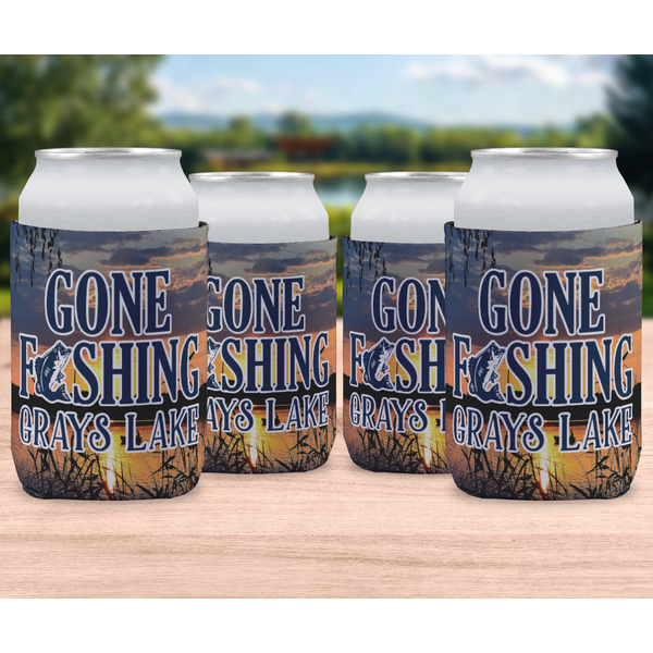 Gone Fishing Can Sleeve - LIFESTYLE