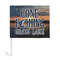 Gone Fishing Car Flag - Large - FRONT