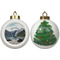 Gone Fishing Ceramic Christmas Ornament - X-Mas Tree (APPROVAL)