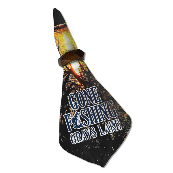 Gone Fishing Cloth Napkins - Personalized Dinner (Folded in Ring) (MAIN)