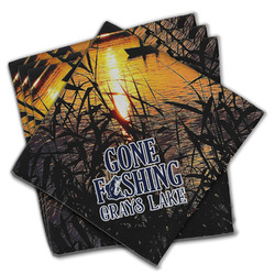 Gone Fishing Cloth Napkins (Set of 4) (Personalized)