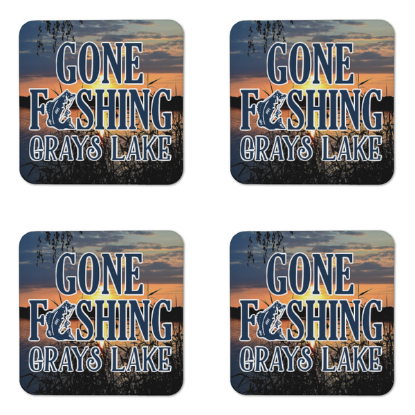 Gone Fishing Coaster Set - APPROVAL