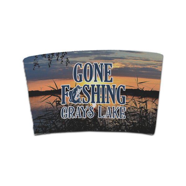Custom Gone Fishing Coffee Cup Sleeve (Personalized)
