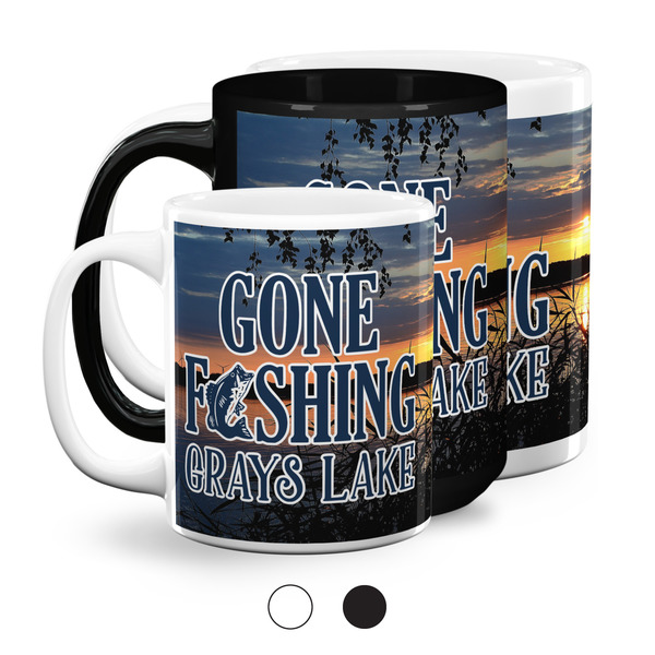 Gone Fishing Coffee Mugs Main