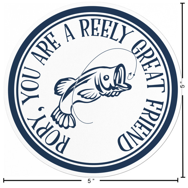 Gone Fishing Custom Shape Iron On Patches - L PATCH w/measurements