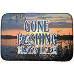 Gone Fishing Dish Drying Mat (Personalized)