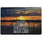 Gone Fishing Dog Food Mat w/ Name or Text