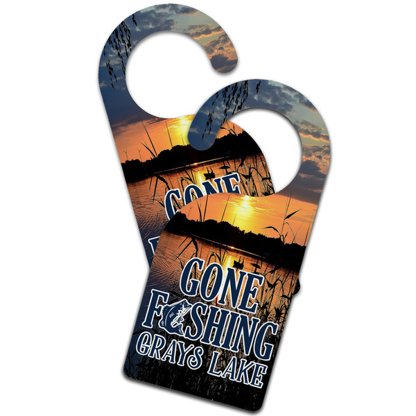 Gone Fishing Door Hanger - MAIN