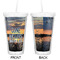 Gone Fishing Double Wall Tumbler with Straw - Approval