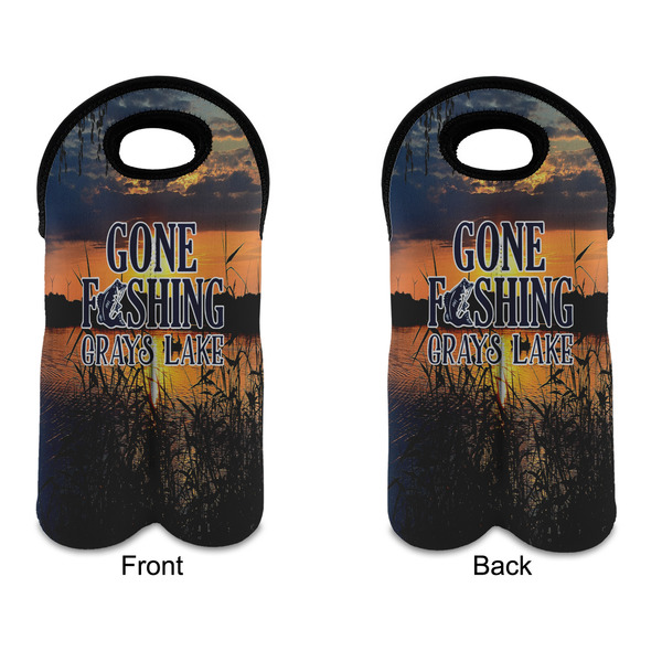 Gone Fishing Double Wine Tote - APPROVAL (new)