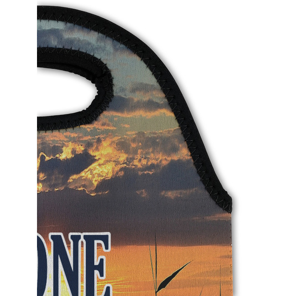 Gone Fishing Double Wine Tote - Detail 1 (new)