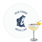Gone Fishing Drink Topper - Large - Single with Drink