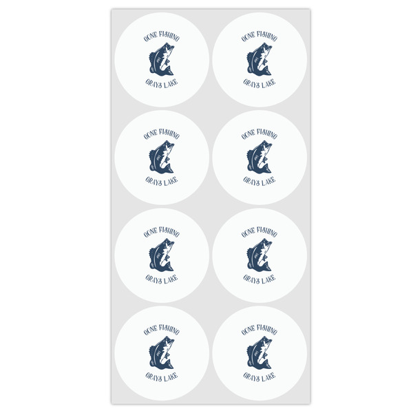 Gone Fishing Drink Topper - Medium - Set of 12