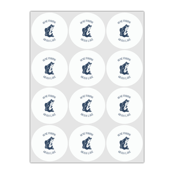 Gone Fishing Drink Topper - Small - Set of 12