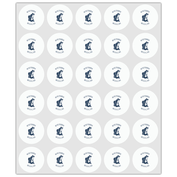 Gone Fishing Drink Topper - XSmall - Set of 30