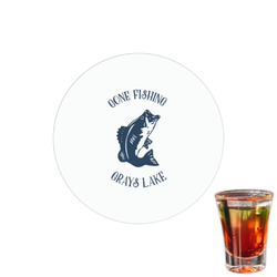 Gone Fishing Printed Drink Topper - 1.5" (Personalized)