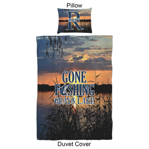 Gone Fishing Duvet Cover Set - Twin XL - Approval
