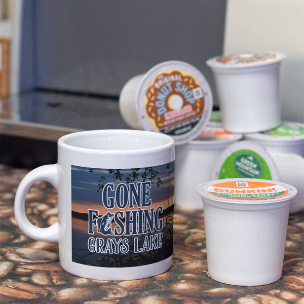 Gone Fishing Espresso Cup - Single Lifestyle