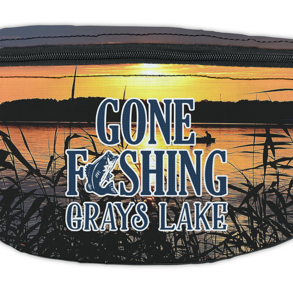 Gone Fishing Fanny Pack - Closeup