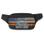 Gone Fishing Fanny Pack - Modern Style (Personalized)
