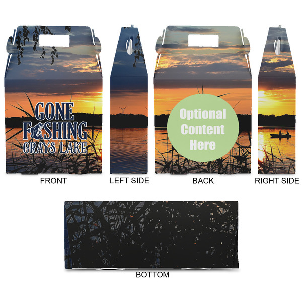 Gone Fishing Gable Favor Box - Approval