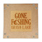 Gone Fishing Genuine Leather Valet Trays - FRONT (flat)
