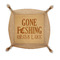 Gone Fishing Genuine Leather Dice Tray (Personalized)
