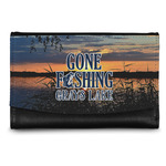 Gone Fishing Genuine Leather Women's Wallet - Small (Personalized)