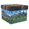 Gone Fishing Gift Boxes with Lid - Canvas Wrapped - X-Large - Front/Main